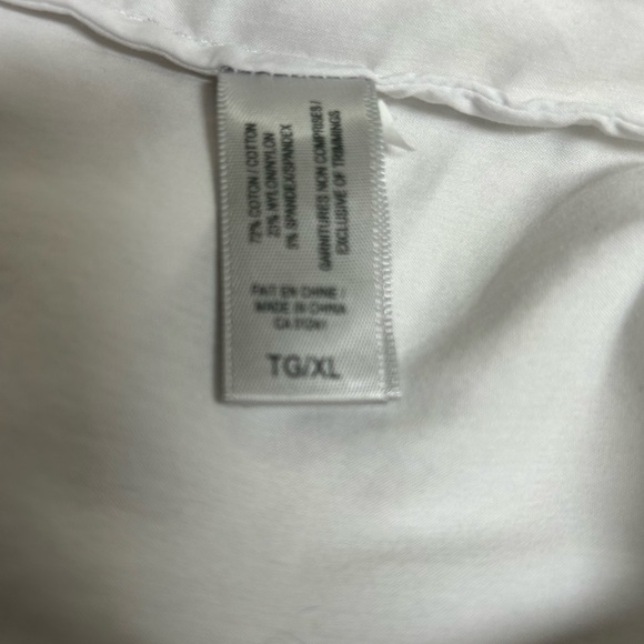 White Button-Up Shirt - Picture 5 of 6